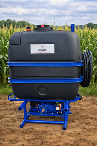 PULVERIZADOR DE 600 LITROS COM ENROLADOR DE MANGUEIRA