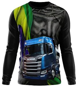 Camiseta Manga Longa UV TAMANHO G