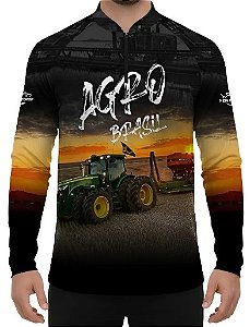 Camiseta Manga Longa AGRO BRASIL