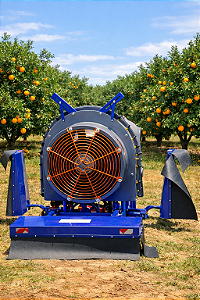 Pulverizador Turbina com Herbicida 200 litros