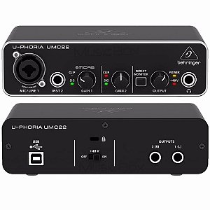 INTERFACE DE AUDIO BEHRINGER UMC22