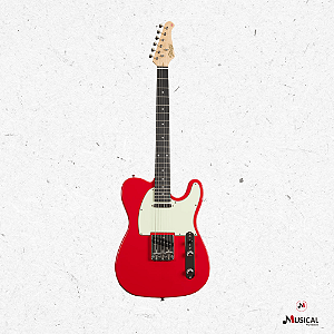 GUITARRA SEIZI VINTAGE SAITAMA TELE FIESTA RED