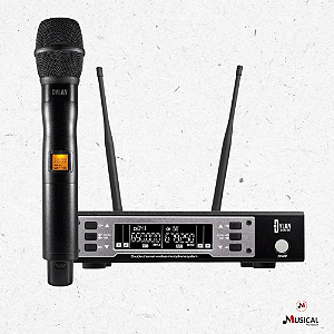 MICROFONE DYLAN D-9001S SEM FIO DIGITAL
