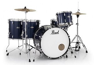 BATERIA PEARL ROADSHOW RS525WFC/C743  BUMBO 22 ROYAL BLUE METALIC  C/ FERRAGENS  22 12 14 16 14