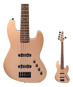 BAIXO WALDMAN GJJF355AСР 5 CORDAS ATIVO CHAMPAGNE