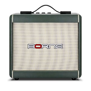 AMPLIFICADOR BORNE P/ GUITARRA F60 VERDE