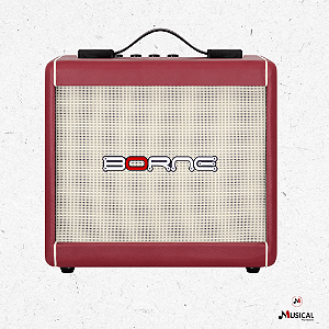 AMPLIFICADOR BORNE P/ GUITARRA F60 VINHO