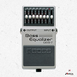 PEDAL BOSS BASS EQUALIZER GEB7 P/ BAIXO