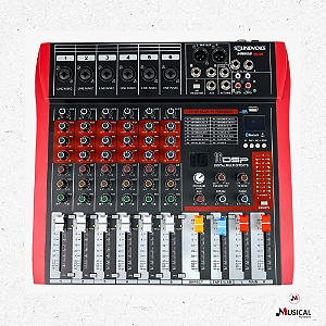 MESA SOUNDVOICE MR602 RUBI 6 CANAIS