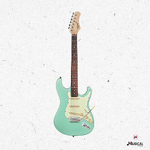GUITARRA TAGIMA T635 STRATO SURFGREEN  ESCALA ESCURA