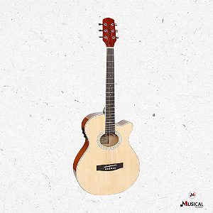 VIOLAO GIANNINI GSF1 EQ ACO NG NATURAL BRILHANTE