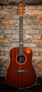 VIOLÃO STRINBERG SD201 HCR FOLK MGS MAHOGANY FOSCO C/ CAPA
