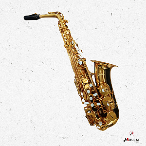 SAX ALTO ZELLMER ZAS600L LAQUEADO EM MI BEMOL