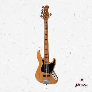 BAIXO BENSON HARDY 5 CORDAS JAZZ BASS M NT/BK NATURAL C/ CAPA