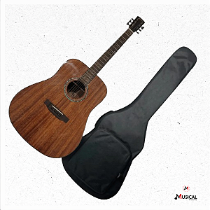 VIOLAO ZELLMER HERITAGE FOLK SEM CUTWAY MAHOGANY BRILHANTE