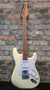 GUITARRA SEIZI FUN VINTAGE BUDOKAN HSS VINTAGE WHITE C/ CAPA
