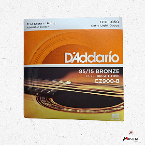 ENCORDOAMENTO DADDARIO VIOLÃO ACO 010 / 050 EZ900