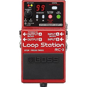 PEDAL BOSS P/ GUITARRA RC-3