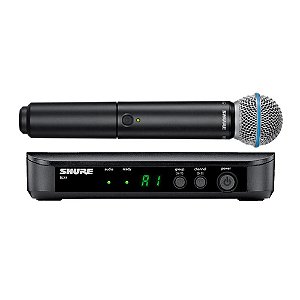 MICROFONE SHURE S/FIO C/MIC BETA 58 VOZ