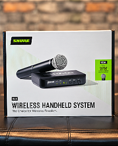MICROFONE SHURE S/FIO BLX24BR/SM58-J10M15 SM-58