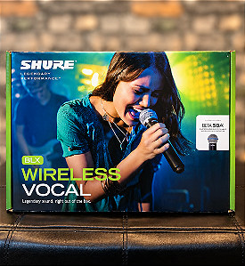MICROFONE SHURE S/FIO BLX24/B58 BETA58 M15 J10