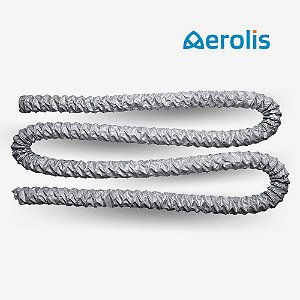 MANGUEIRA FIBRA DE VIDRO HELICOIDAL 5" AEROLIS - 10 METROS