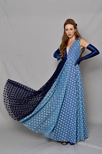 Vestido Tudo Azul - Azul