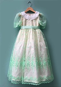 Vestido Menina Doce - Verde