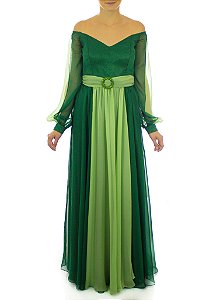 Vestido Lavanda - Verde