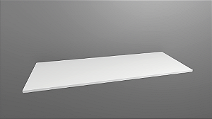 Prateleira 1,16 x 0,40 x 0,01.5 - Cor Branca