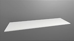 Prateleira 1,49 x 0,40 x 0,01.5 - Cor Branca