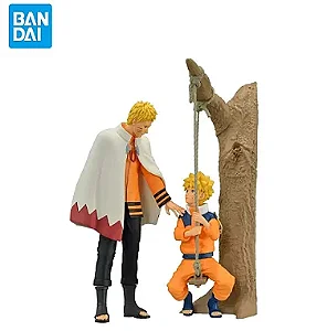 Kit Boneco Naruto Shippuden Minato Namikaze e Sasuke Uchiha em