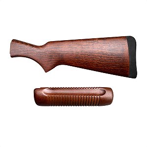 CONJUNTO CORONHA E TELHA EM MADEIRA PARA PUMP