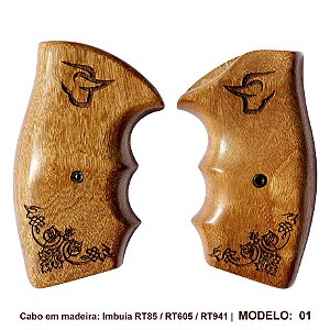 Cabo Revolver Madeira Taurus Modelos 605, 85, 85s 856 E 941