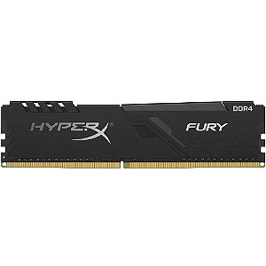 Memória HyperX Fury, 8GB, 2666MHz, DDR4, CL16, Preto