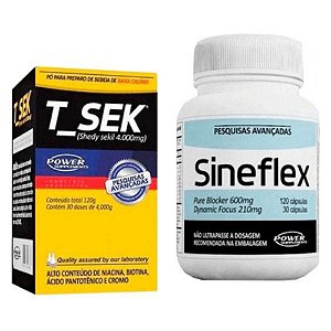 KIT DEFINIÇÂO ( T_SEK + SINEFLEX ) POWER SUPPLEMENTS