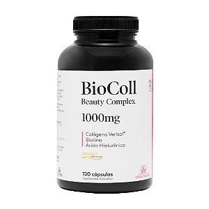 BIOCOLL BEAUTY COMPLEX 120 CÁPSULAS  - UNIÂO VEGETAL