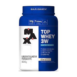 TOP WHEY 3W 900G - MAX TITANIUM
