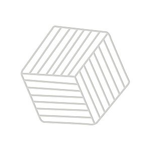 Kit 2 Descansos Para Panela Hexagonal - Oik