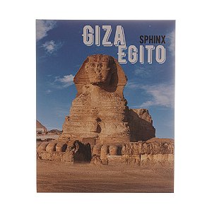 Caixa Livro em Papel Rígido Egito 30x24x5cm Wolff