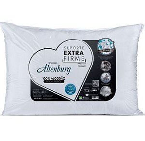 Travesseiro Altenburg Extra Firme - Branco - 50cm x 70cm