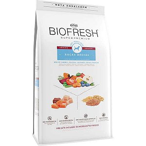   Ração Seca Biofresh Mix de Carne, Frutas, Legumes e Ervas Frescas Cães Sênior de Raças Médias 3kg