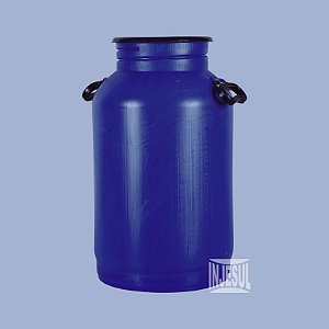 Vasilhame para Transporte de Leite 50 litros Azul