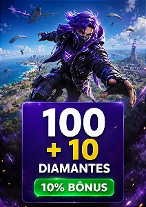Recarga Free Fire 100 Diamantes - Código Digital