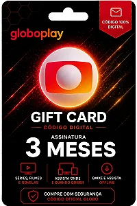 Gift Card Globoplay 3 Meses Código Digital - Envio Imediato