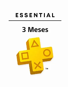 PlayStation Plus Essential 3 Meses - Gift Card | Playgamescard