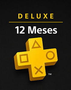 PlayStation Plus Deluxe 12 Meses - Gift Card | Playgamescard