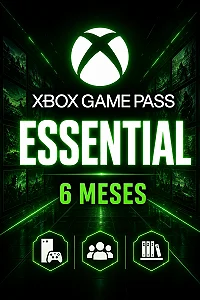Xbox Game Pass Essential 6 Meses - Assinatura Digital
