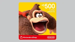 Cartão Presente Nintendo eShop R$ 500,00 - Envio Imediato Playgamescard