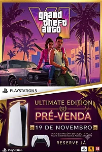 GTA 6 Edição Ultimate PS5 - Código Digital PlayStation Store